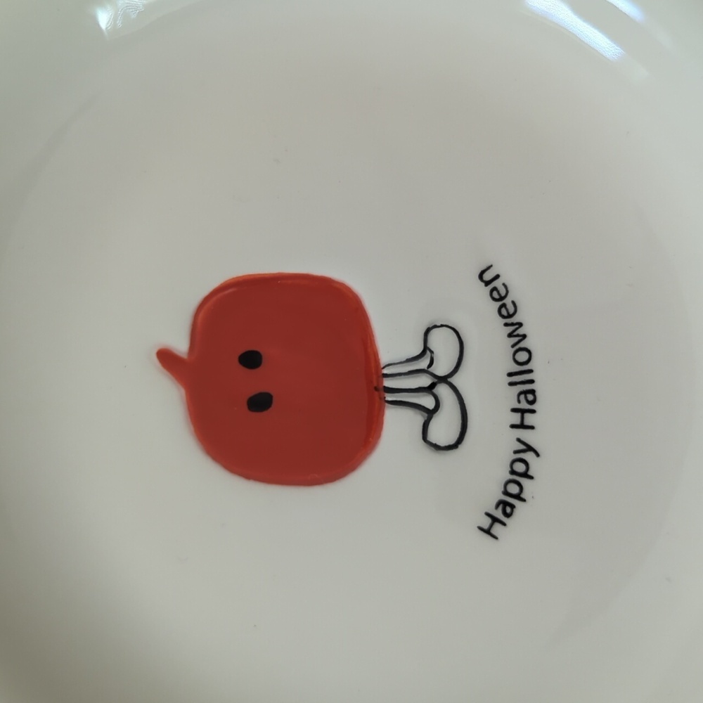Vintage Halloween round plate new with tags - Picture 2 of 3